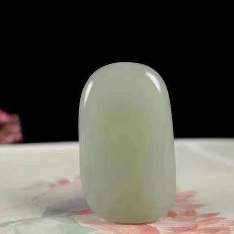 和田玉供應鏈天然新疆和田玉青海料晴水色玉石彌勒佛女款玉石吊墜