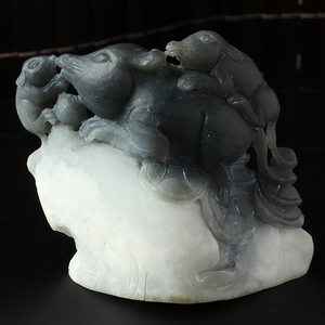 青海料煙青玉 神秘與優雅的結晶